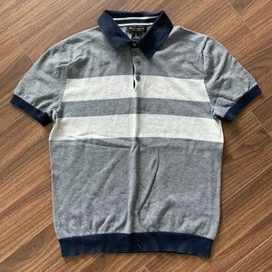 Banana republic men’s sweater polo, size S. Striped